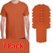 Gildan Adult's Heavy Cotton T-Shirt, Craft & DIY Blanks custom Crewneck Texas Orange shirt